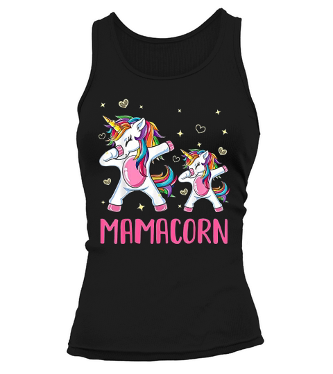 Funny Mamacorn Unicorn Costume Mom Mother  Day Tank top Woman