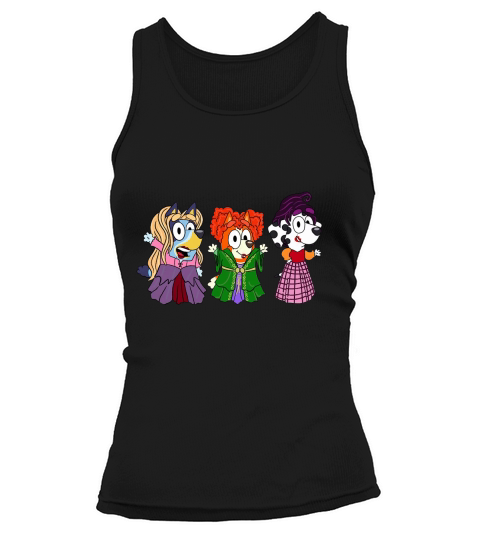 Hocus Pocus Bluey Halloween Unisex T - Shirt Tank top Woman