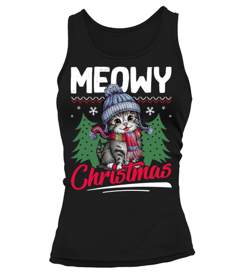 Meowy christmas 02 Tank top Woman
