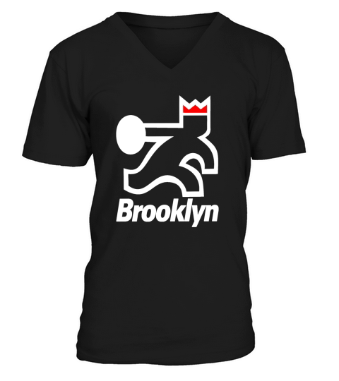 vintage bowling brooklyn V-Neck T-shirt