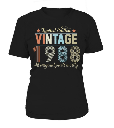 Birthday   Limited Edition Vintage 1988 Women's T-Shirt
