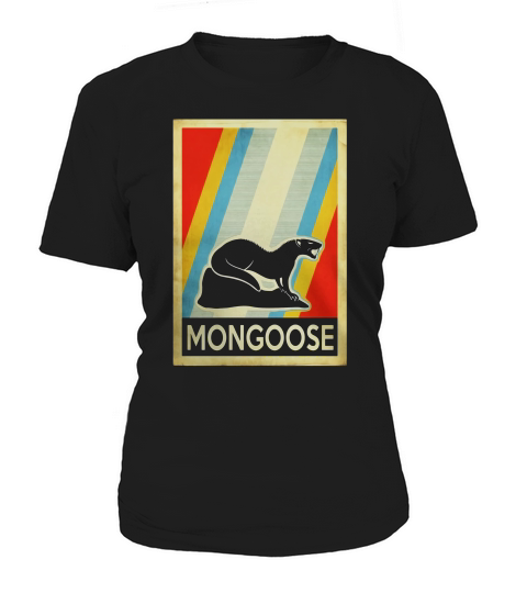 Vintage Style Mongoose Tshirt Women's T-Shirt