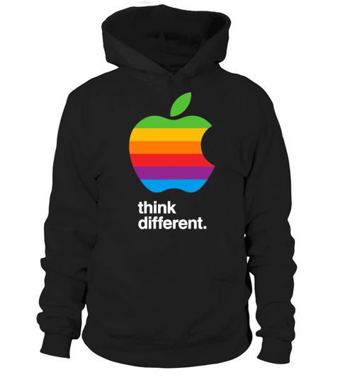Apple Think Different Vintage Macintosh Hoodie Unisex