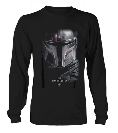 The Mandalorian Dark Portrait Long sleeved Unisex