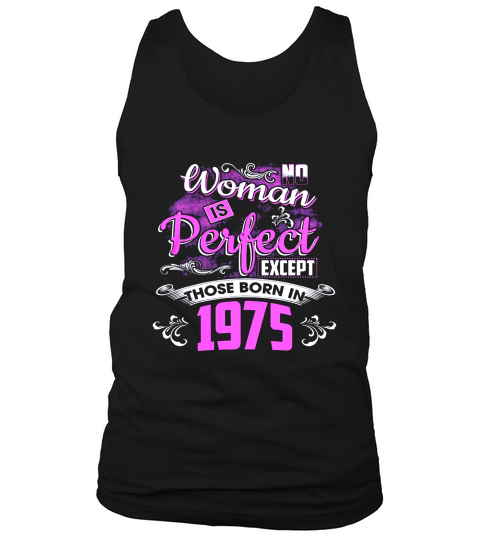 Birthday Gift For Menwomen Born In 1975 Tank Top Unisex