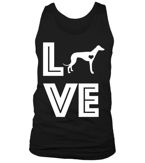 I Heart Dogs Greyhound Pet Lover Gift G002516 Tank Top Unisex