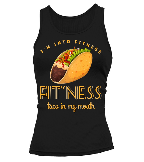 Fitness Taco Funny Gym Men Mexican Food Humor Dad Tank top Woman