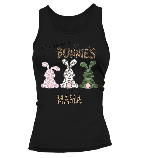 My Favorite Bunnies Call Me Mama Lovely Family Gift For Women Tank top Woman