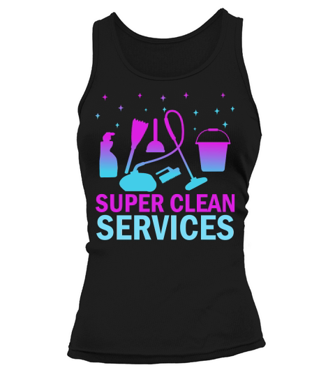 Super Clean Cleaning Services 14 Tank top Woman