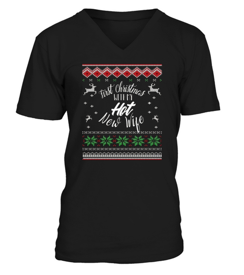Christmas Hot New Wife V-Neck T-shirt