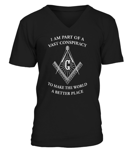 Make The World Better Freemason Shirt Masonic Lodge Shirt - Womens Organic T-shirt V-Neck T-shirt