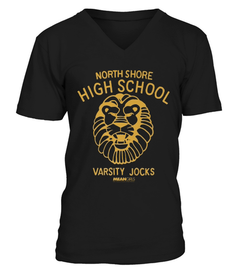 Mean Girls North Shore High School Lions Varisty Jocks Crest Premium T-shirt V-Neck T-shirt