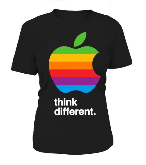 Apple Think Different Vintage Macintosh Women's T-Shirt