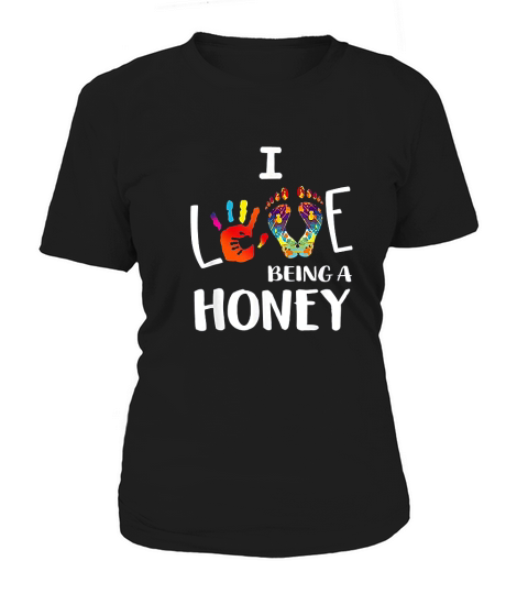 Grandma Gift I Love Being A Honey Colorful Women's T-Shirt