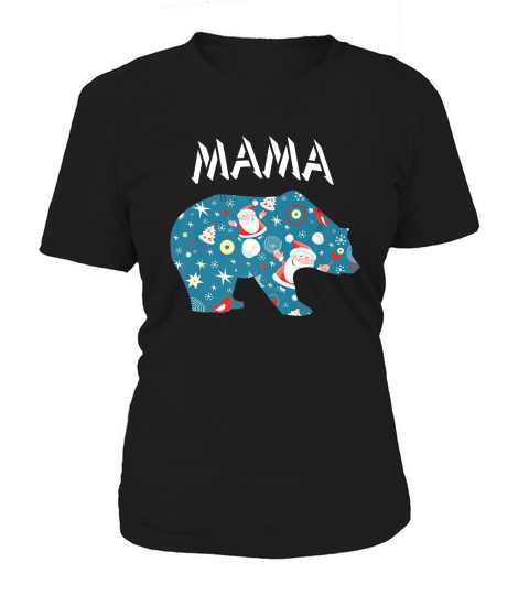 Mama Bear Christmas Matching Family Christmas Gifts Women's T-Shirt