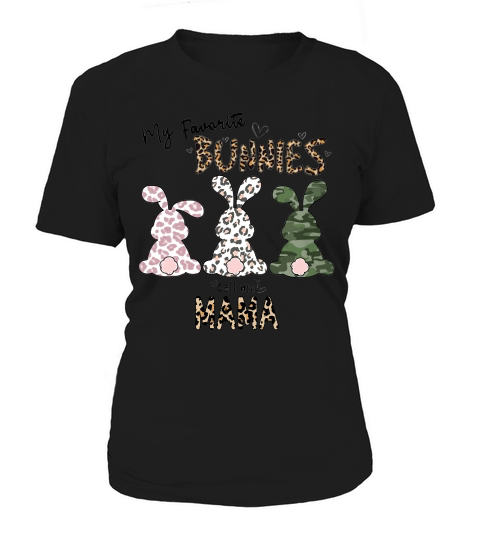 My Favorite Bunnies Call Me Mama Lovely Family Gift For Women Women's T-Shirt