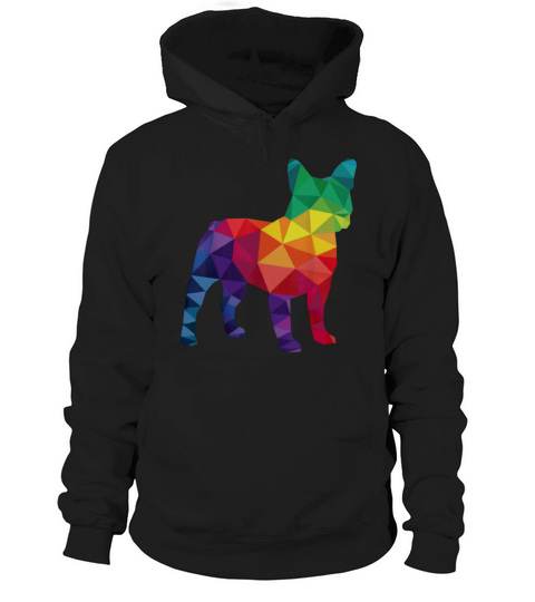 French Bulldog Gay Pride LGBT Rainbow Flag LGBTQ Shirt Hoodie Unisex