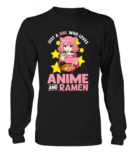 Just A Girl Who Loves Anime Long sleeved Unisex