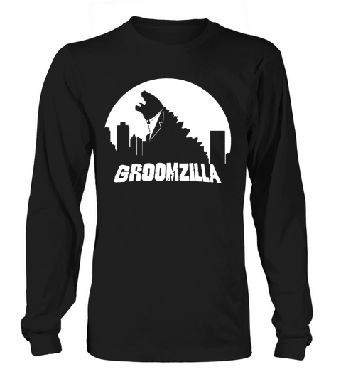 Mens Modern Groomzilla Funny Wedding Fiance Tees gift Long sleeved Unisex