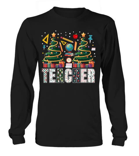 Teacher Christmas 1.01 Long sleeved Unisex