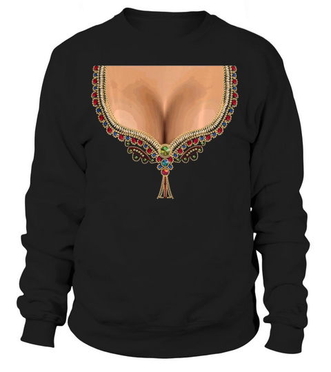 Mardi Gras Funny Busty Beads Boobs New Orleans Costume T-shirt Sweatshirt Unisex