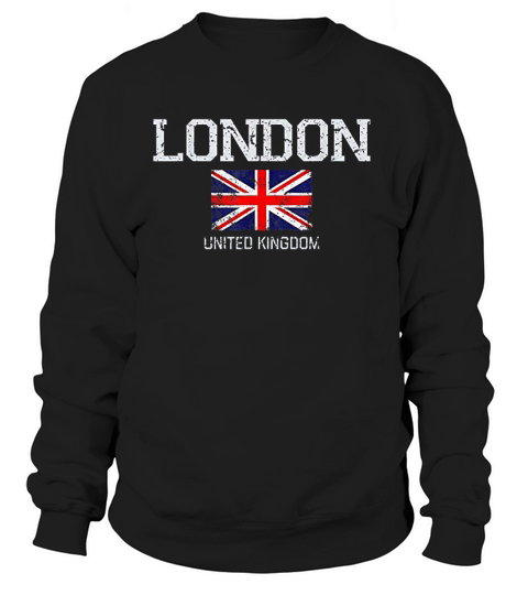 Vintage London United Kingdom Gift Sweatshirt Unisex