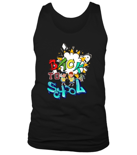 back to school (6) Tank Top Unisex