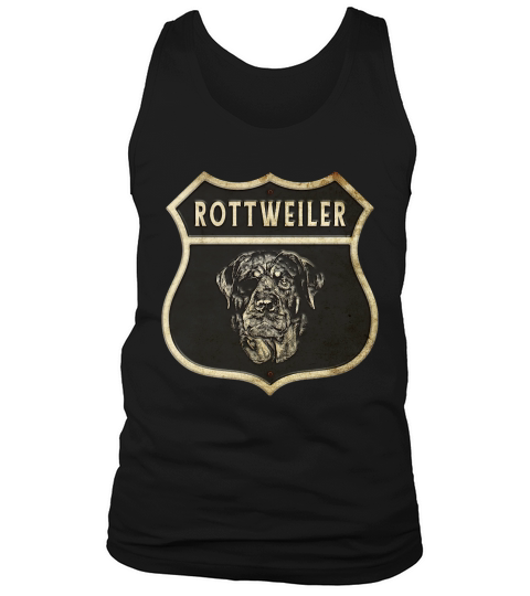 Rottweiler Vintage Crest T-Shirt Unisex Tank Top Unisex