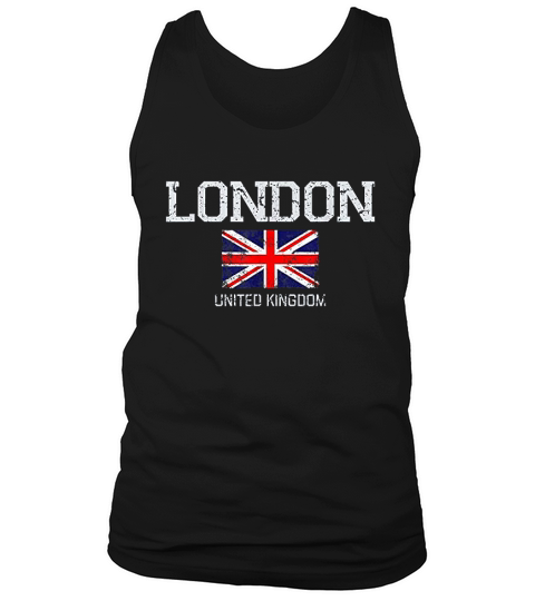 Vintage London United Kingdom Gift Tank Top Unisex