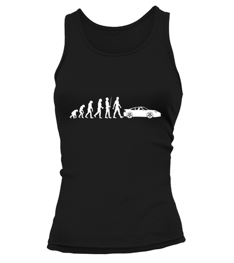 Evolution 911 Turbo Youngtimer Oldtimer Sports car Automobil Tank top Woman