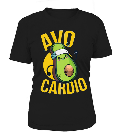 Funny Avocado Cardio Best Avocardio Gift Sport T-shirt Women's T-Shirt