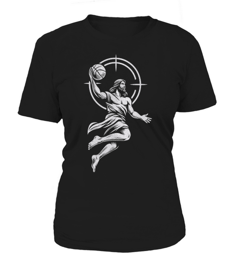 Jesus Playing Basketball gr Women's T-Shirt