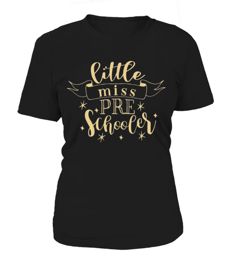 little miss pre schooler  back to school Women's T-Shirt