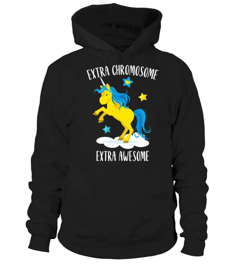 Down Syndrome Awareness Extra Awesome Unicorn T-shirt Hoodie Unisex