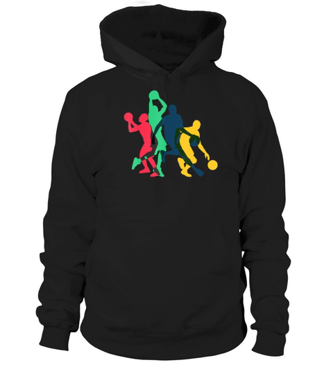 Vintage Basketball Hoodie Unisex
