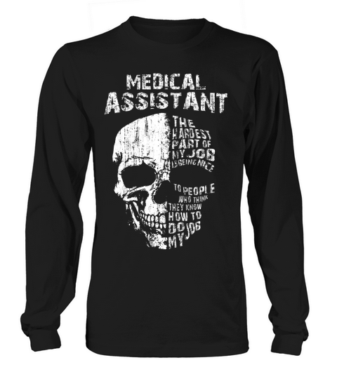 Medical Assistant Awareness Funny Gift T-shirt Long sleeved Unisex