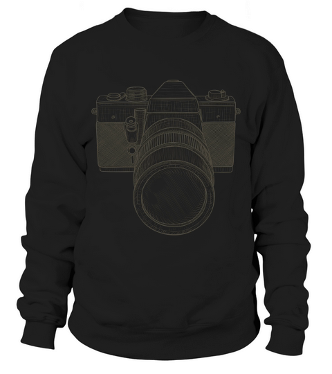 Vintage Photographer Camera Longsleeve Shirt Sweatshirt Unisex