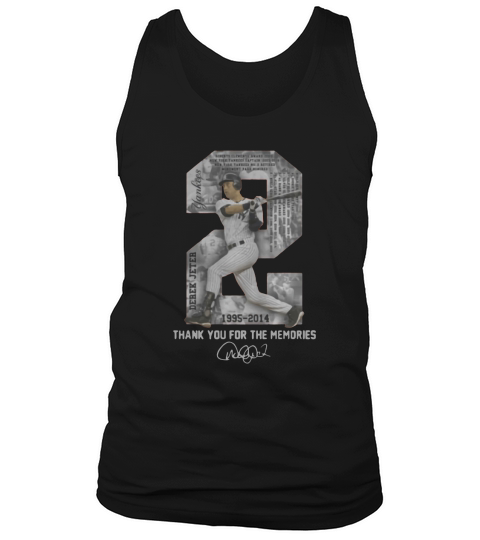 Derek Jeter thank you for the memories Tank Top Unisex