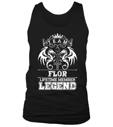 Team Flor Lifetime Member Legend Tank Top Unisex
