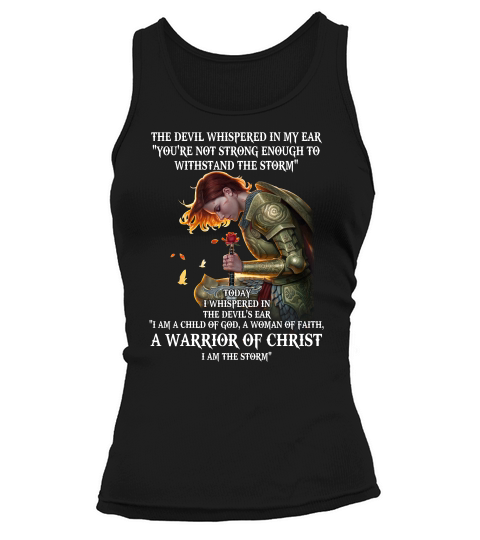The Devil Whispered In My Ear Tank top Woman