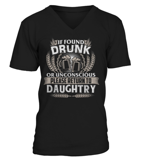Funny Vintage Tshirt for DAUGHTRY V-Neck T-shirt