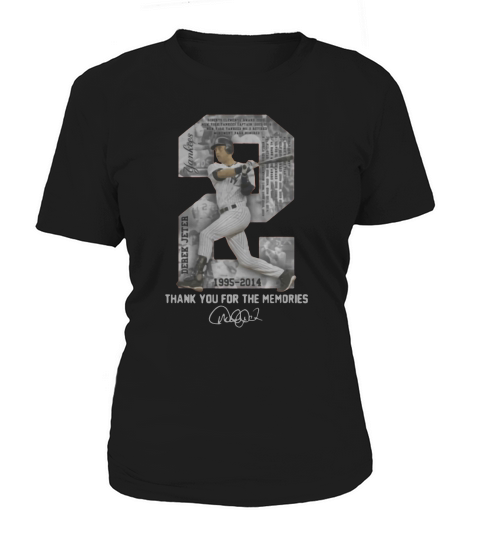 Derek Jeter thank you for the memories Women's T-Shirt