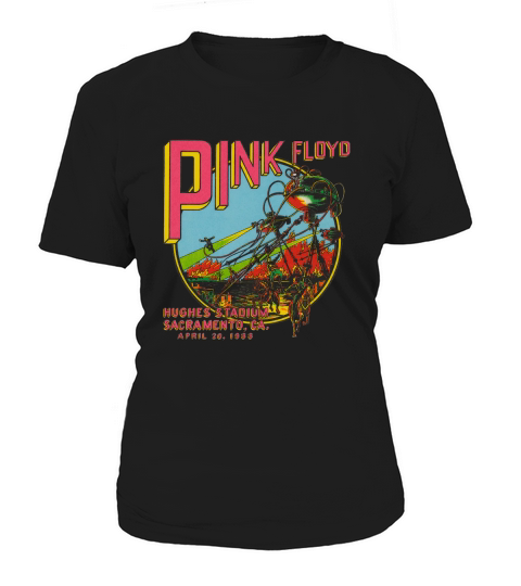 Pink Floyd T-Shirt 1988 Vintage Sacramento CA Women's T-Shirt
