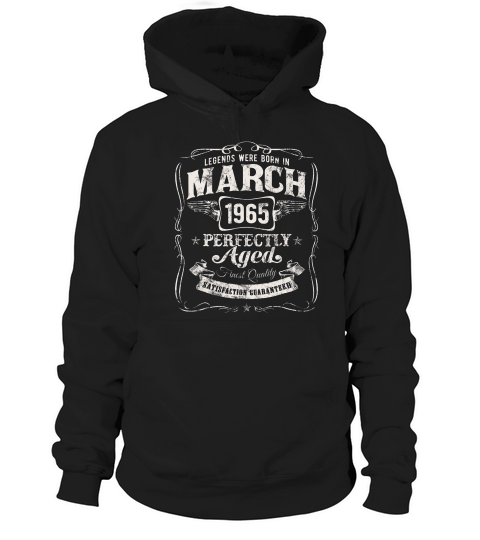 March 1965 Vintage 54th Birthday Gift New! T-shirt Hoodie Unisex
