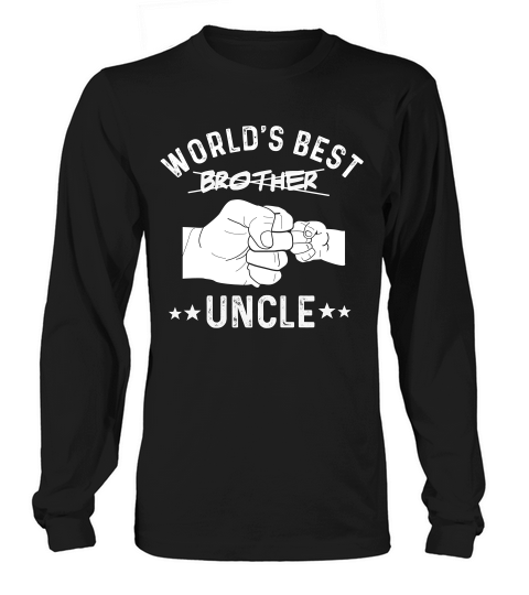 Mens Best Brothers Get Promoted To Uncle Baby Announcemen Long sleeved Unisex