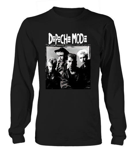 Rock Band Depeche Mode Tour 1988 Vintage Unisex T-Shirt Long sleeved Unisex