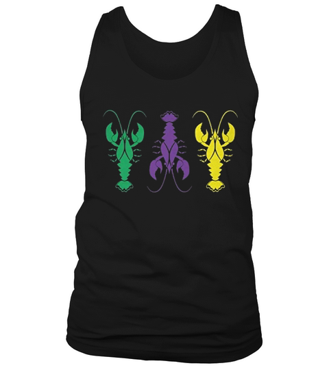 Colorful Crawfish Tank Top Unisex