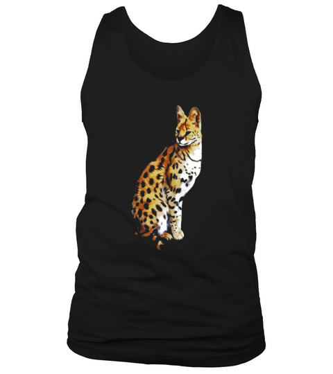 Cool Love Animal Savannah Ashera Cat Breeds T-shirts Tank Top Unisex