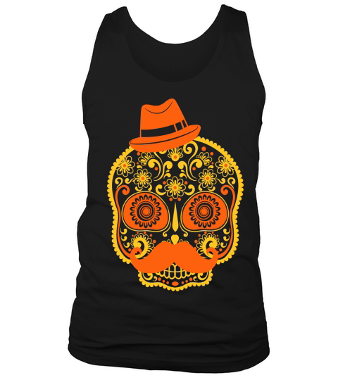 Crazy Skull Day Of The Tank Top Unisex