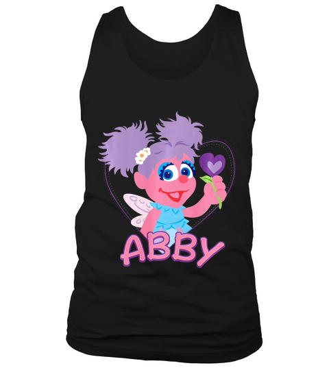 Sesame Street Flat Abby Cadabby T-shirt Tank Top Unisex